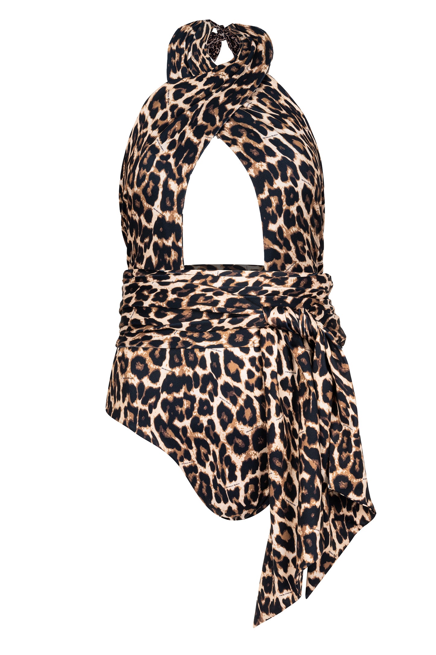 ONE PIECES SAFARI LEOPARD PRINT CROSS